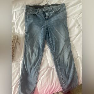 Torrid sky high skinny- light wash